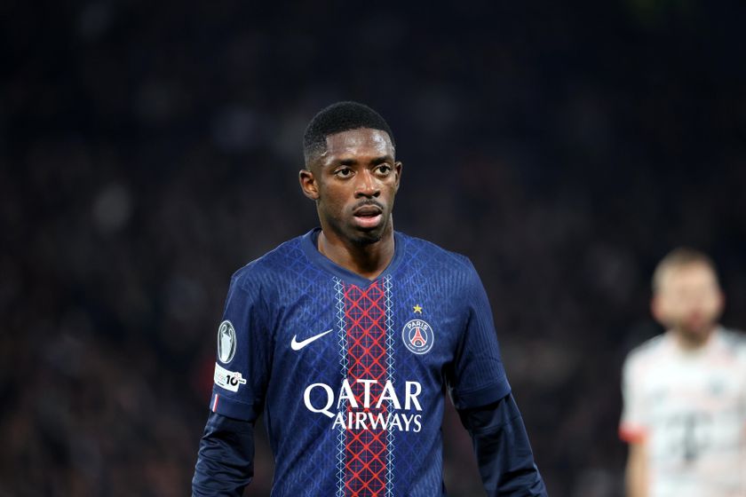 PSG forward Ousmane Dembele