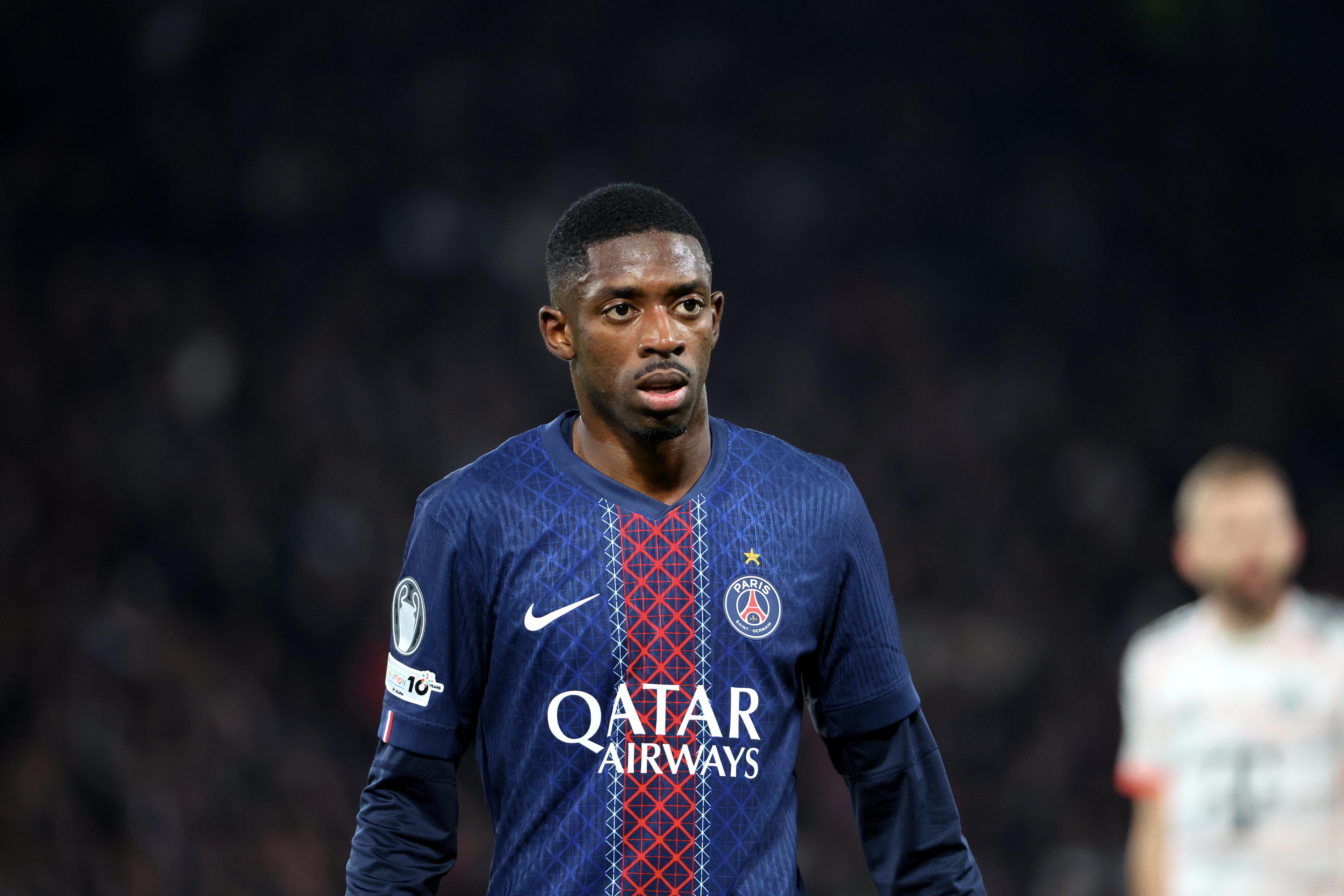 PSG forward Ousmane Dembele