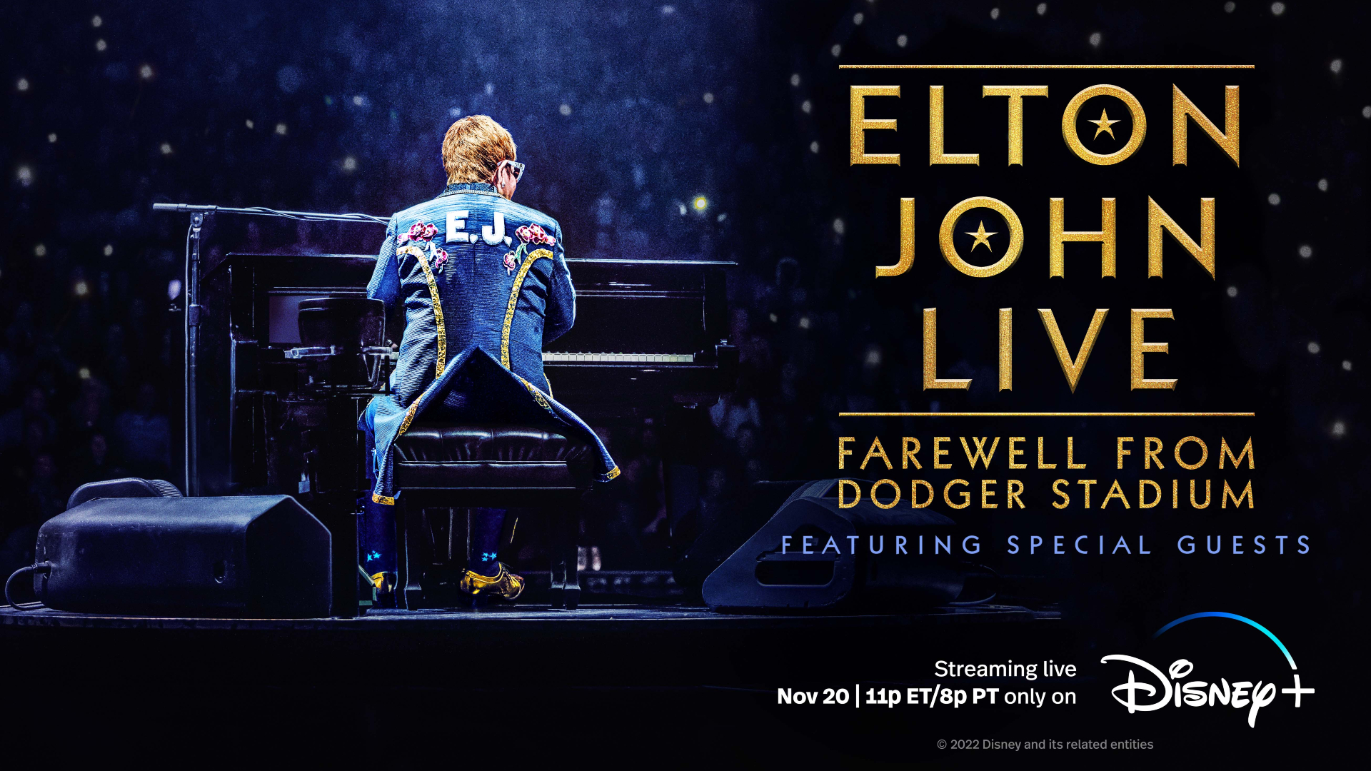 Disney+ Sets Date For Elton John Farewell Concert Live Stream From Dodger  Stadium – Deadline