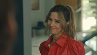 Linda Cardellini smirking in No Good Deed