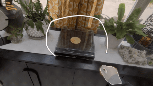 Galaxy XR circle to search