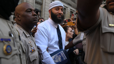 Adnan Syed leaves court in Baltimore