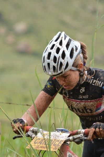 18-year-old Candice Neethling had a great race in Clarens