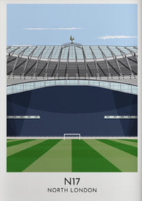 Custom Contemporary Print Of Any Football Stadium | £9.95 at Not on the High Street