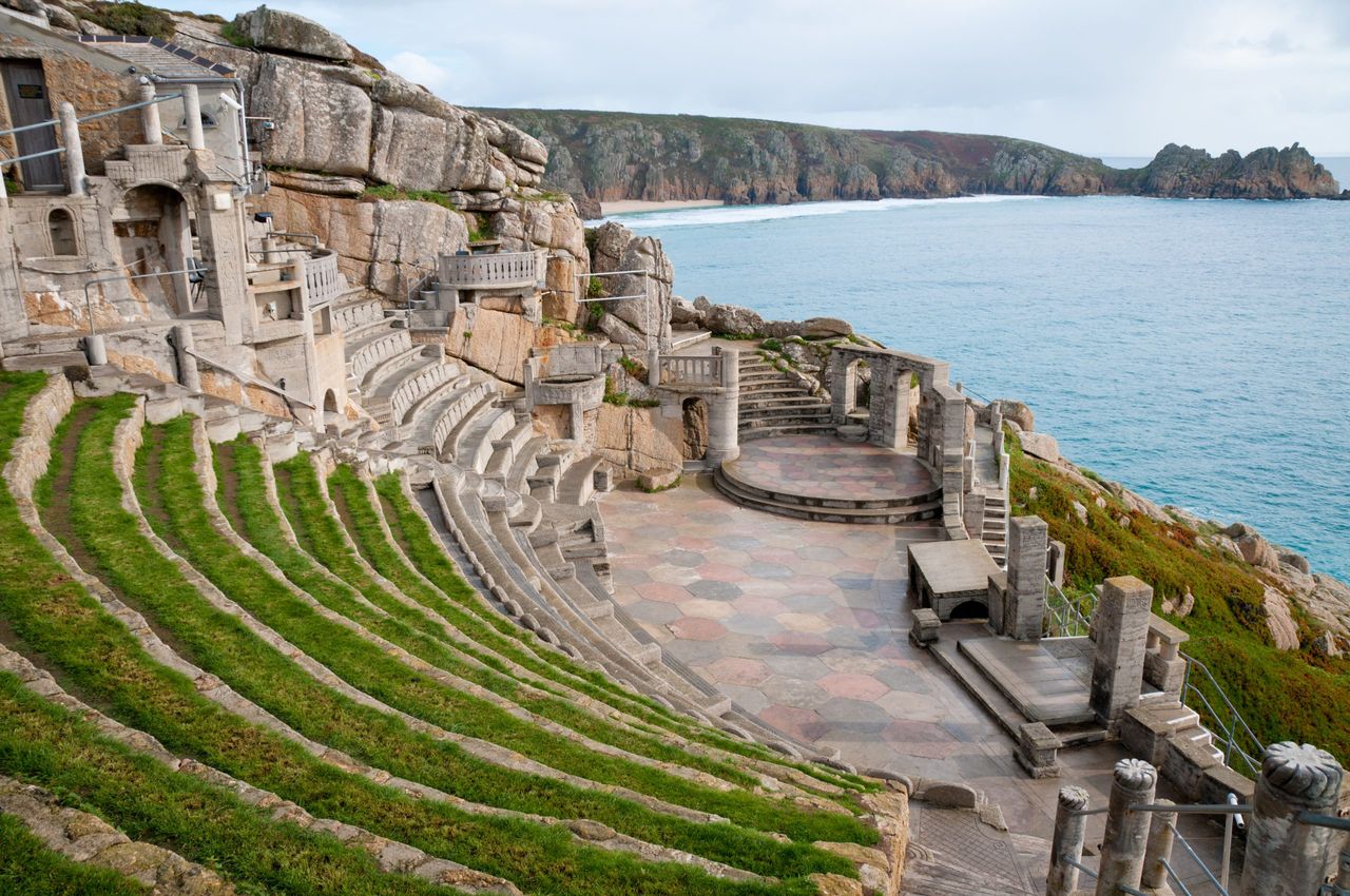 The Minack Theatre attracts visitors from around the world.