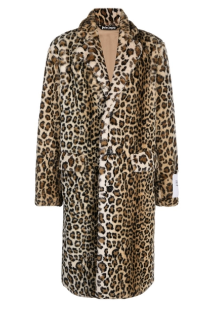 Palm Angels Leopard Coat