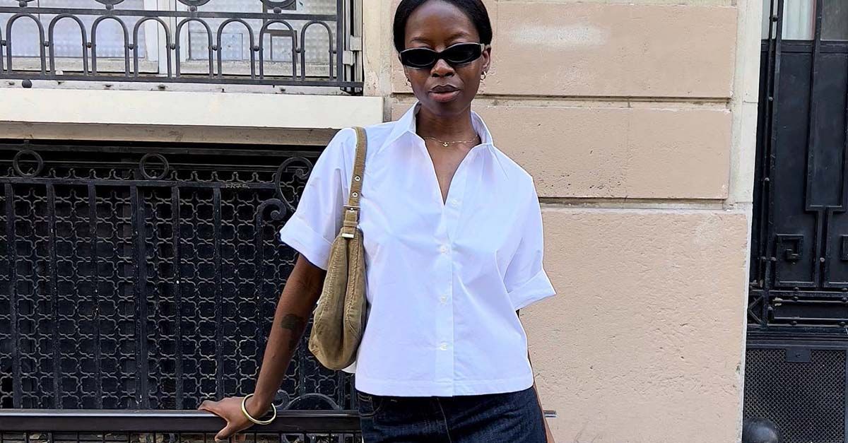 French People Already Own These 6 Summer Denim Staples | Who What Wear