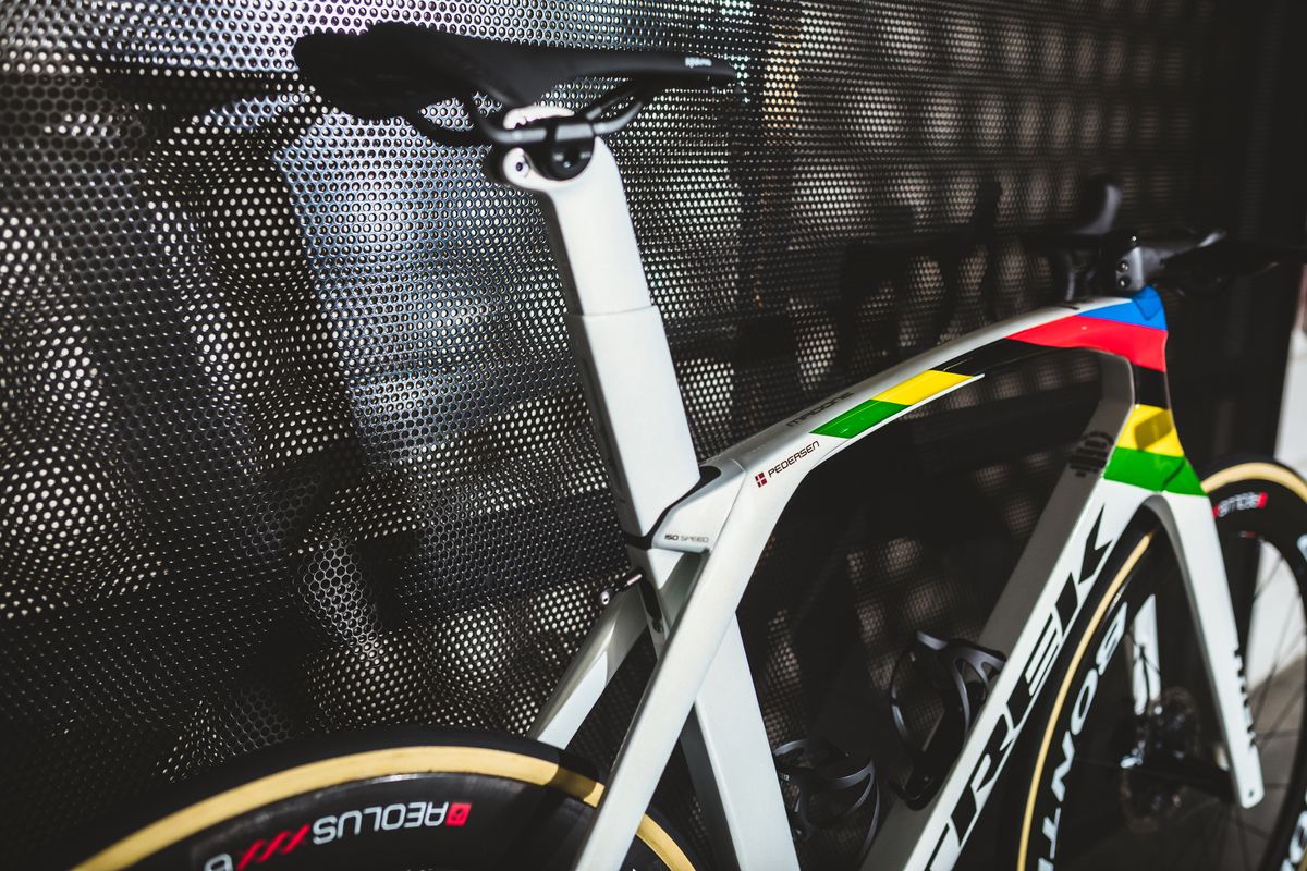 Mads Pedersen's World Champion Trek Madone