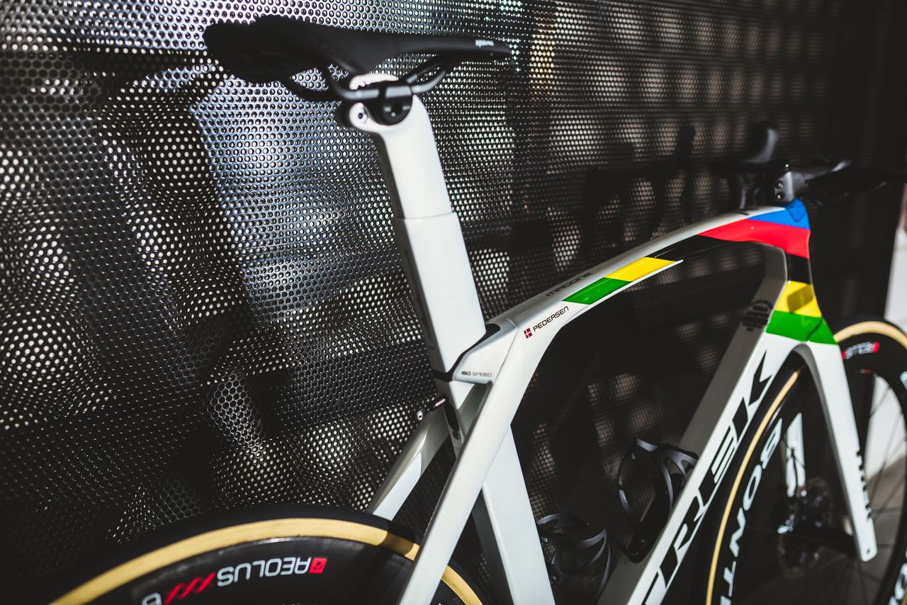 Mads Pedersen's World Champion Trek Madone