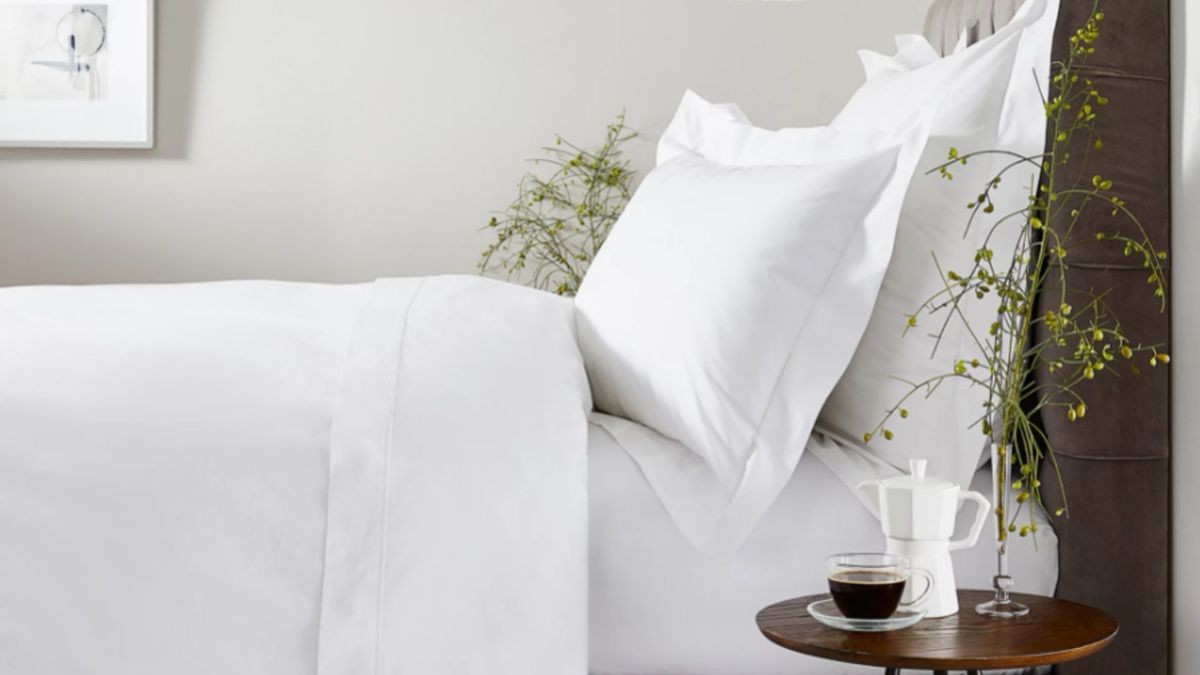 The White Company's Egyptian Cotton bedding is 20% off in the Black Friday sale