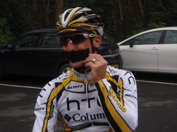 Vicente Reynes shaved today but that's still going to hurt.