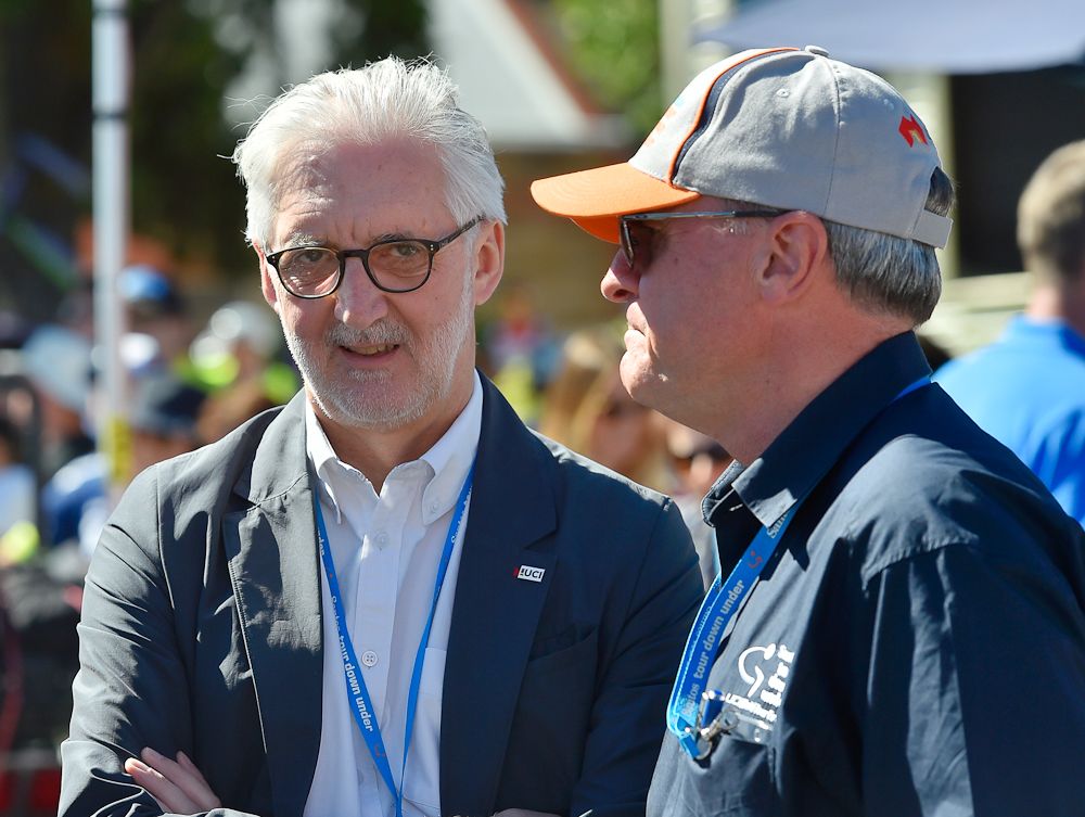 Brian Cookson is in Australia for the Tour Down Under