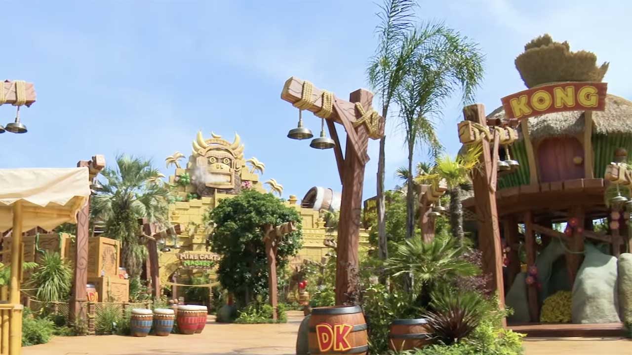Donkey Kong Country revealed at Universal Studios' Super Nintendo World