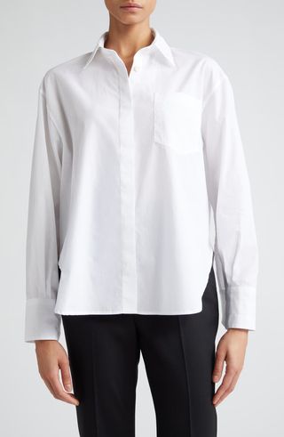 Organic Cotton Button-Up Shirt