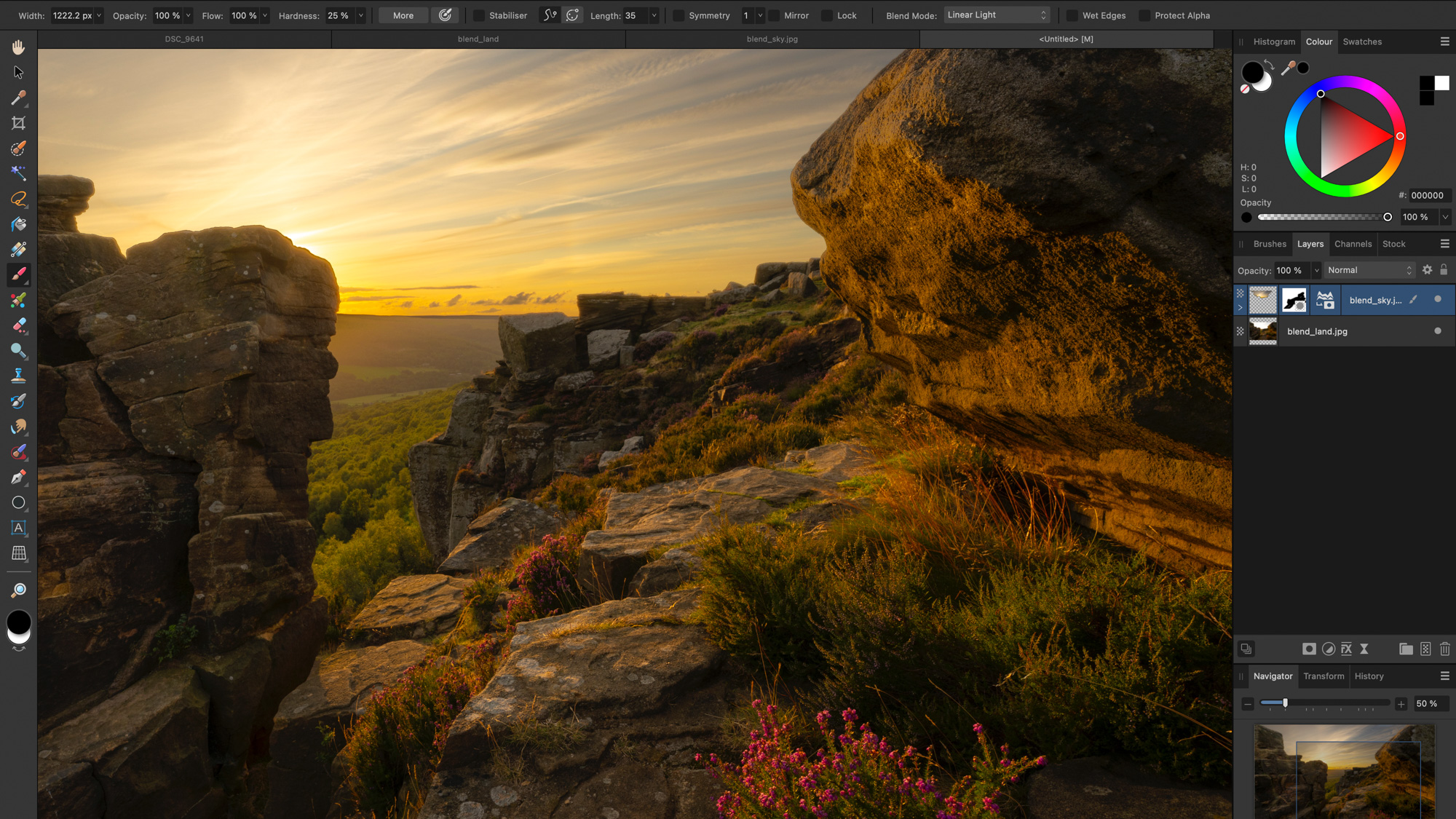 Affinity Photo 2 editing