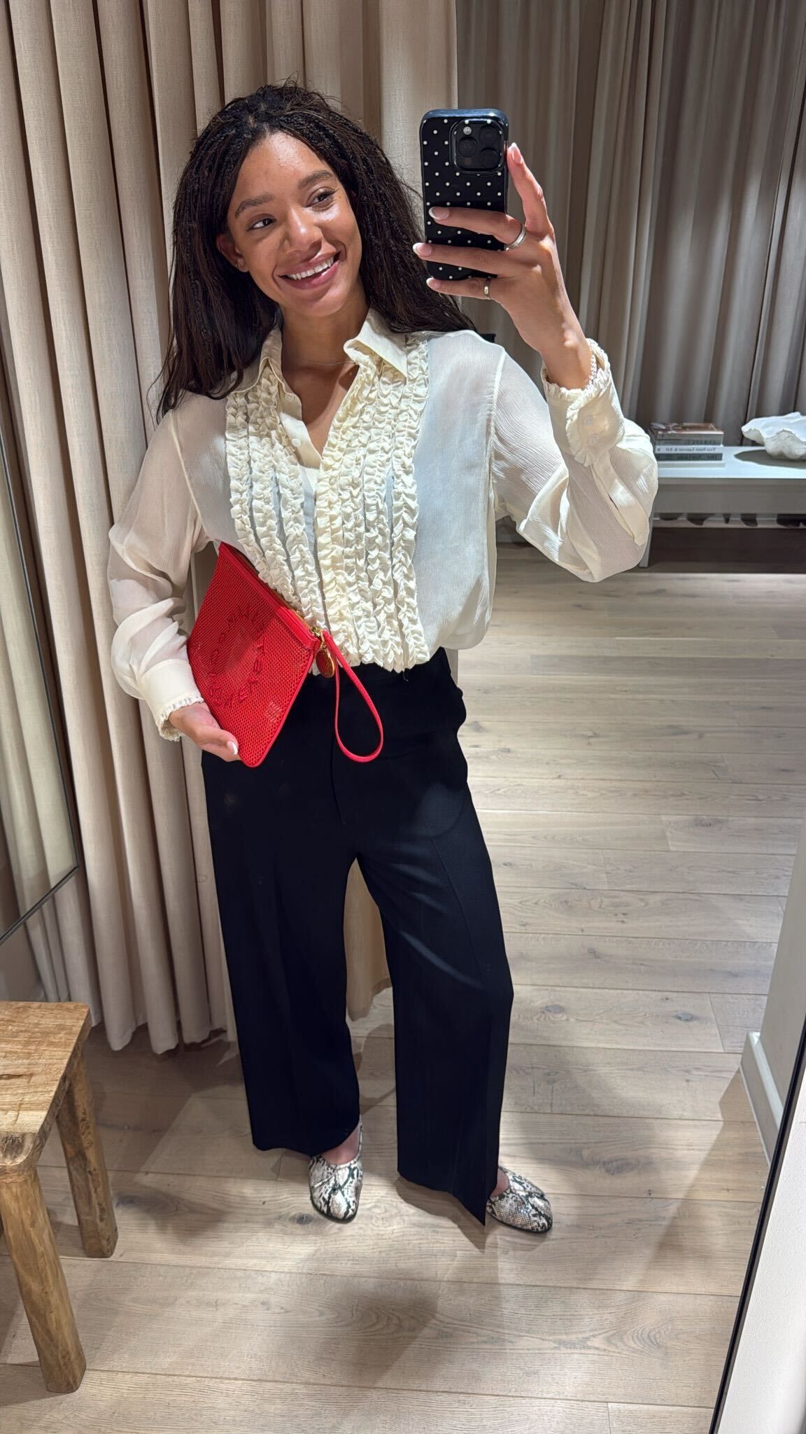 Junior Fashion Editor Imani wearing H&M x Stella McCartney