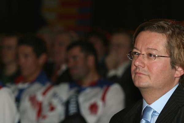 Omega Pharma boss Marc Coucke has a good look at his investment