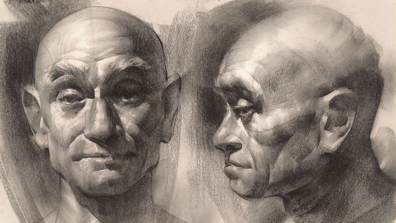 LIGHT, SHADOW & TONES (Drawing Facial Features) - Realistic Drawing Guide -  YouTube