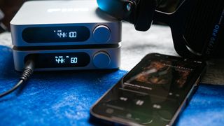 Fiio SR11 and K11 R2R DAC with audio connected