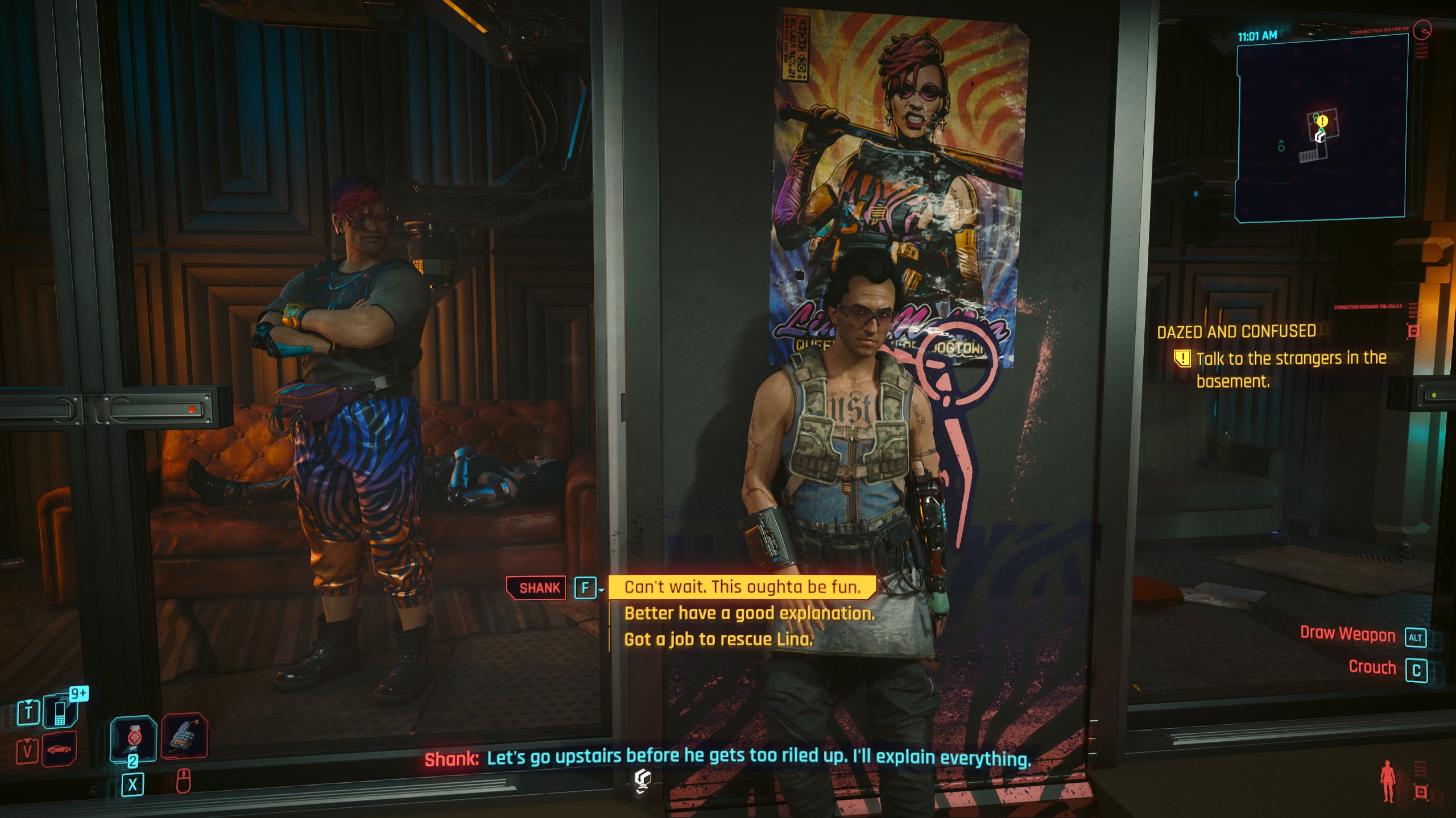 Cyberpunk 2077 dazed and confused