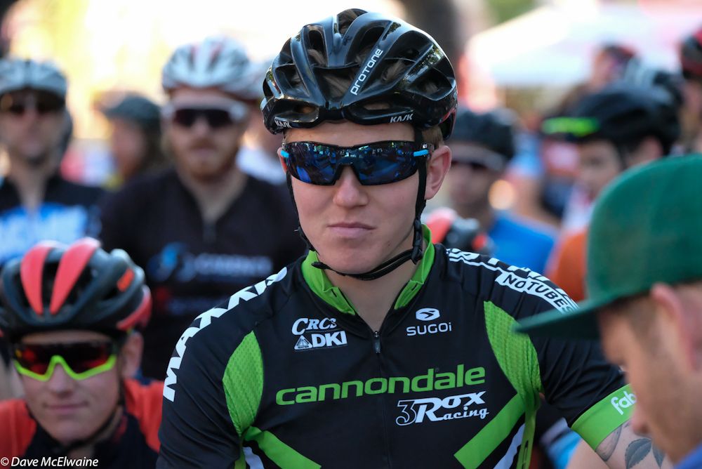 Keegan Swenson (Cannondale) was a pre-race favorite to be on the podium