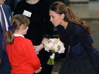 Kate Middleton wears Orla Kiely and Max Mara in London