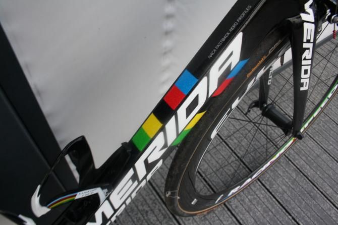 More World Champion stripes from the victory picked up in Florence in September 2013