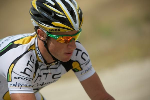 Mark Renshaw focuses on the job at hand in stage five.