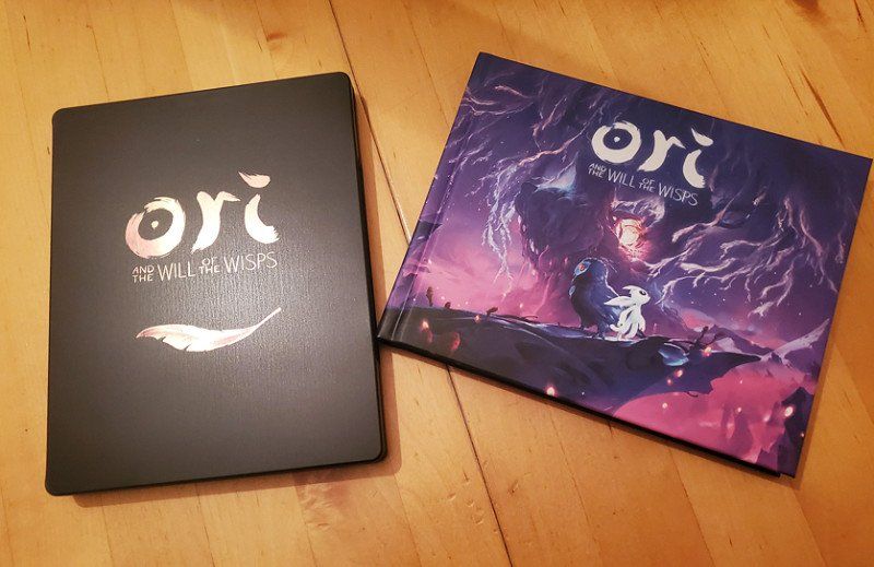 Ori Will Wisps Ce Steelbook Artbook Hero