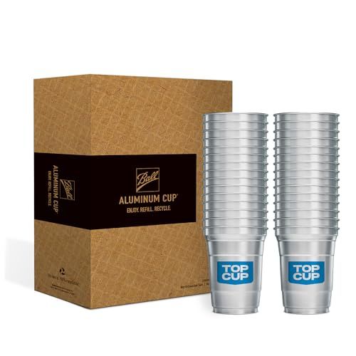Top Cup 30 Pack 16oz Reusable Party Cups