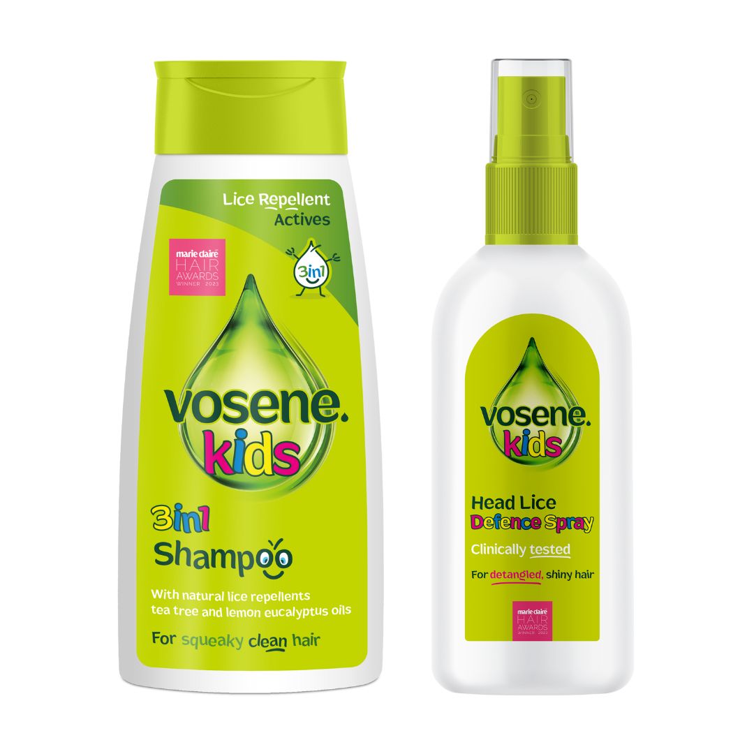 Vosene Kids shampoo and leave in detangler
