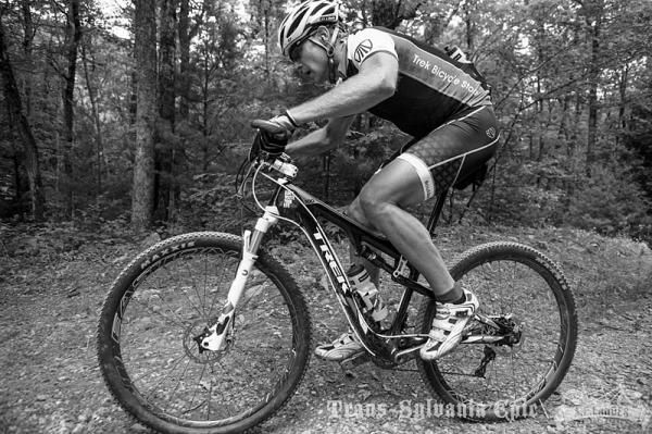 Jon Davis took the stage and GC lead at RB Winter in the Men 40+