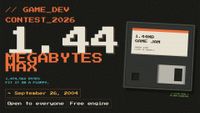 Floppy disk-size game competition
