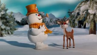 Rudolph and Frosty the Snowman in Rudolph and Frosty's Christmas In July