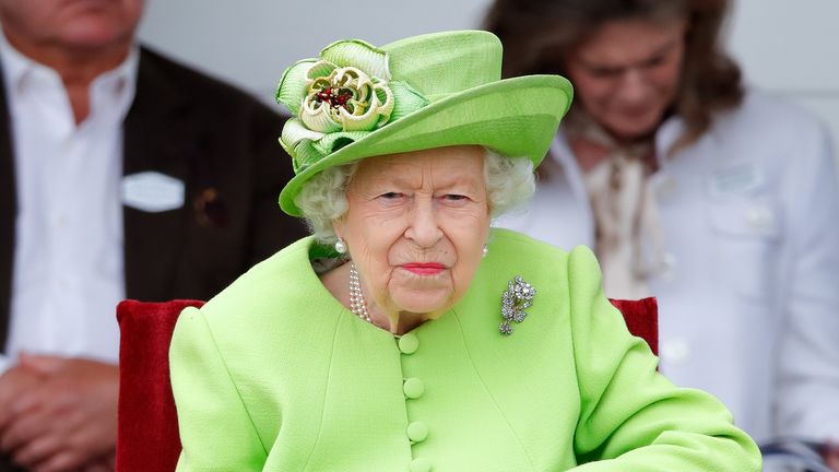 Queen's dinner rule could surprise you, seen here attending the Out-Sourcing Inc. Royal Windsor Cup polo match