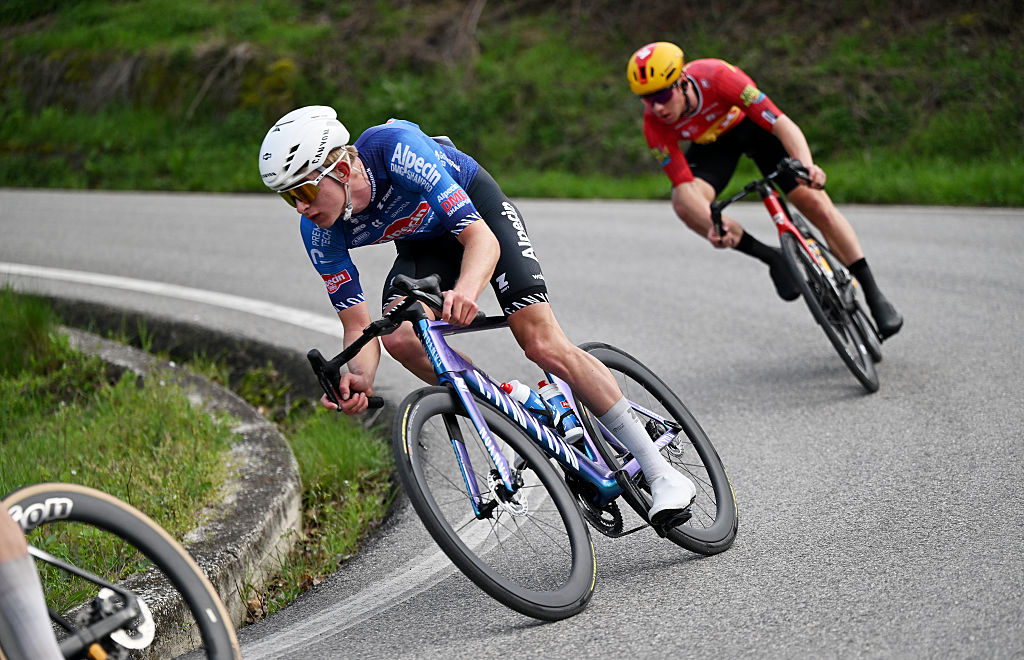 Tibor Del Grosso of Netherlands and Team Alpecin-Premier Tech competes during the 61st Tirreno-Adriatico