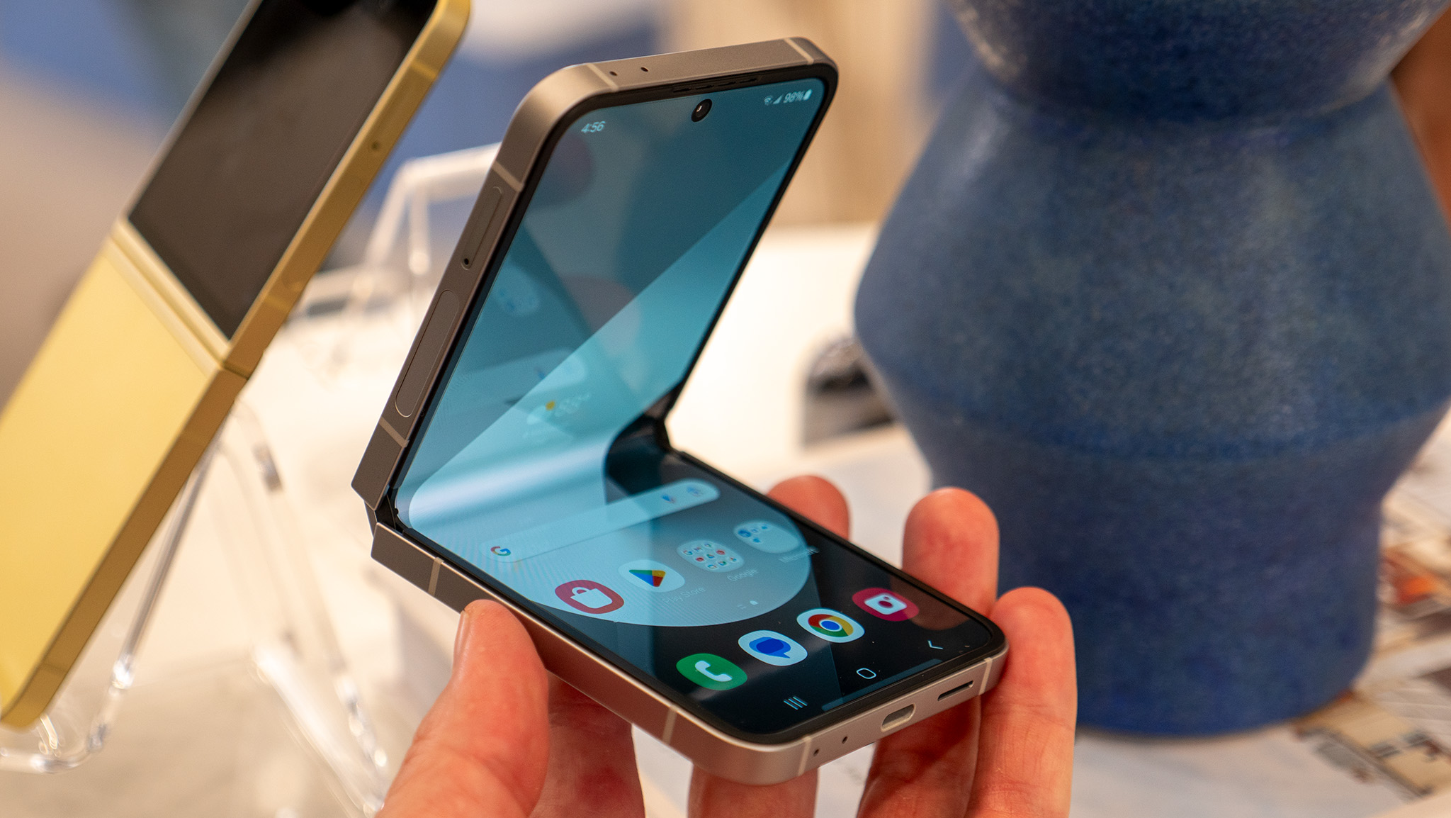 Samsung Galaxy Z Flip 6 Hands on A Losing Battle Android Central