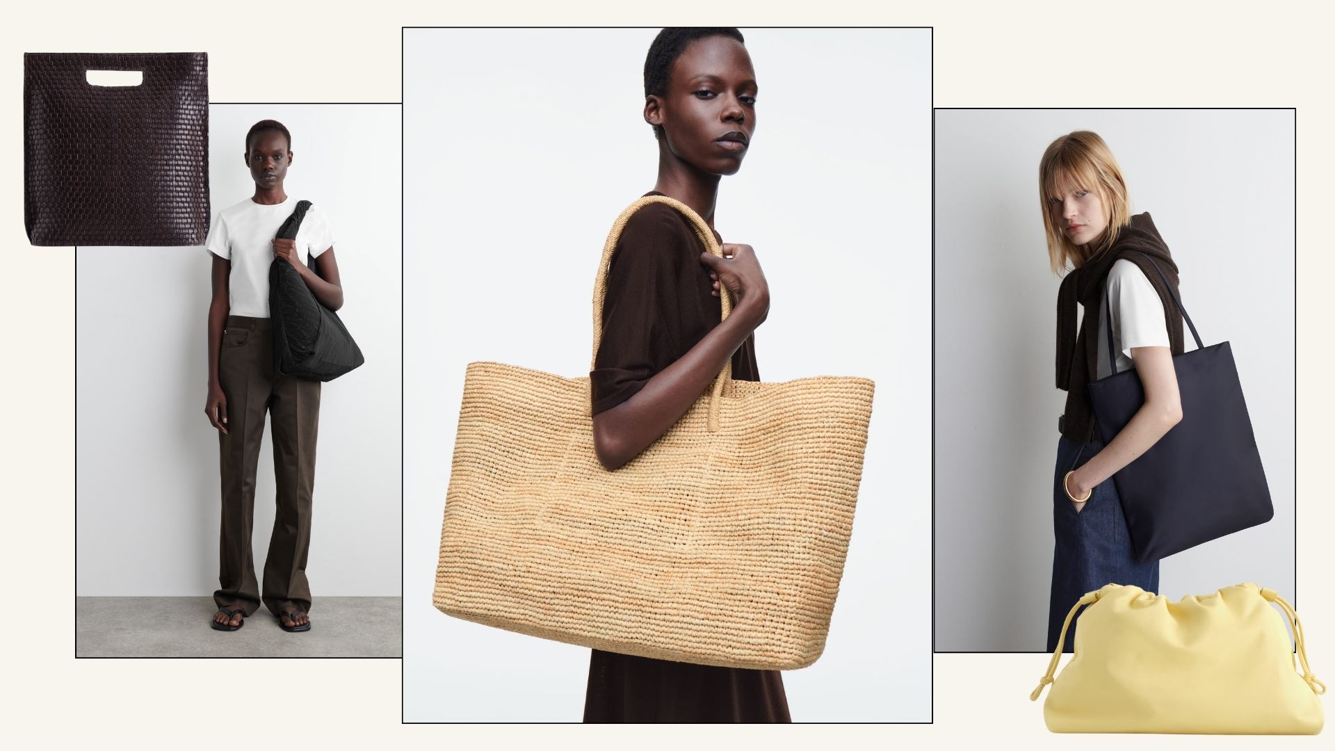 women wearing summer bags
