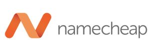 Namecheap logo on white background