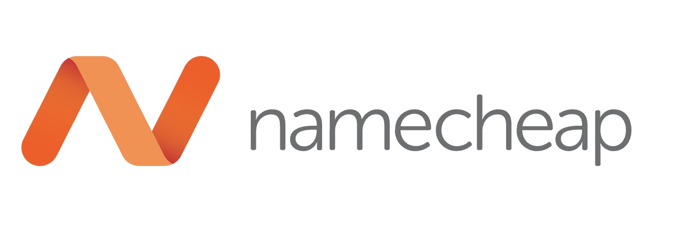 Namecheap logo on white background