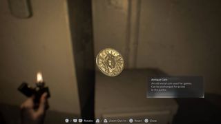 Resident evil requiem antique coins