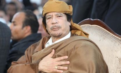 Libyans brace for a future of chaos, with or without their defiant leader Moammar Gadhafi. 