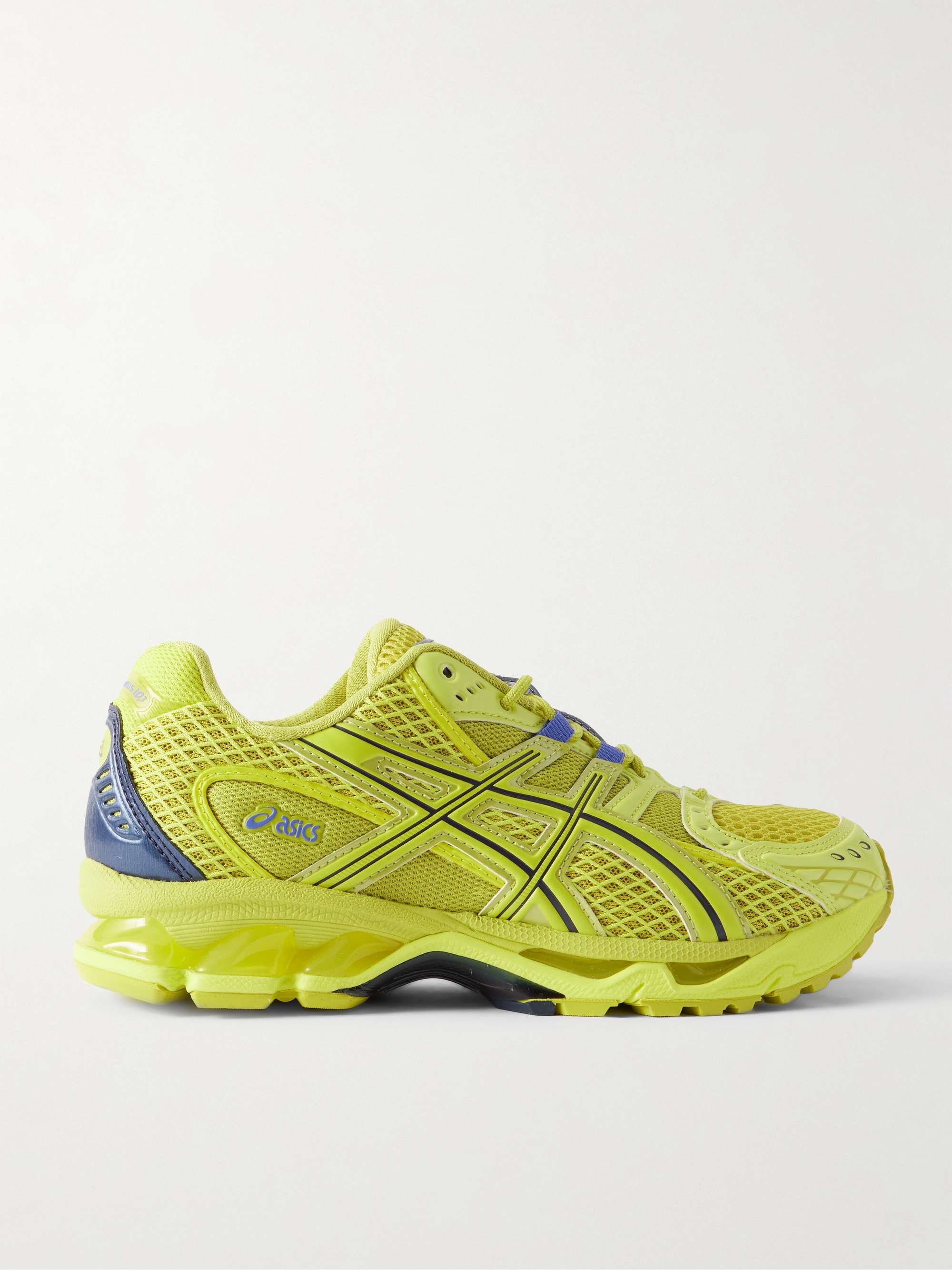 Gel-Nimbus 10.1 Metallic Rubber-Trimmed Mesh Sneakers