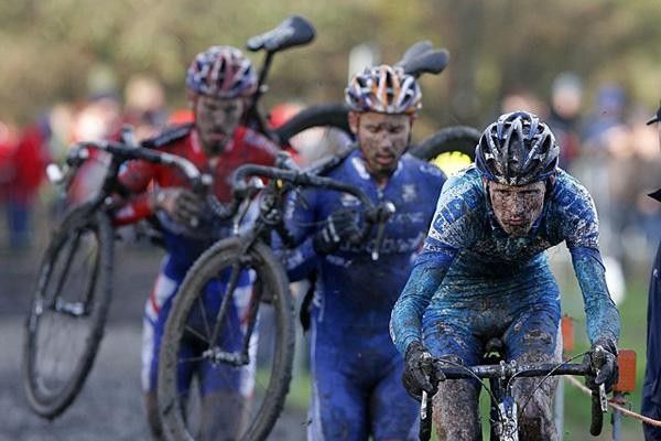As happy as a pig in mud: Vantornout was delighted