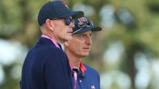 Brandt Snedeker and Jim Furyk at the 2026 Presidents Cup