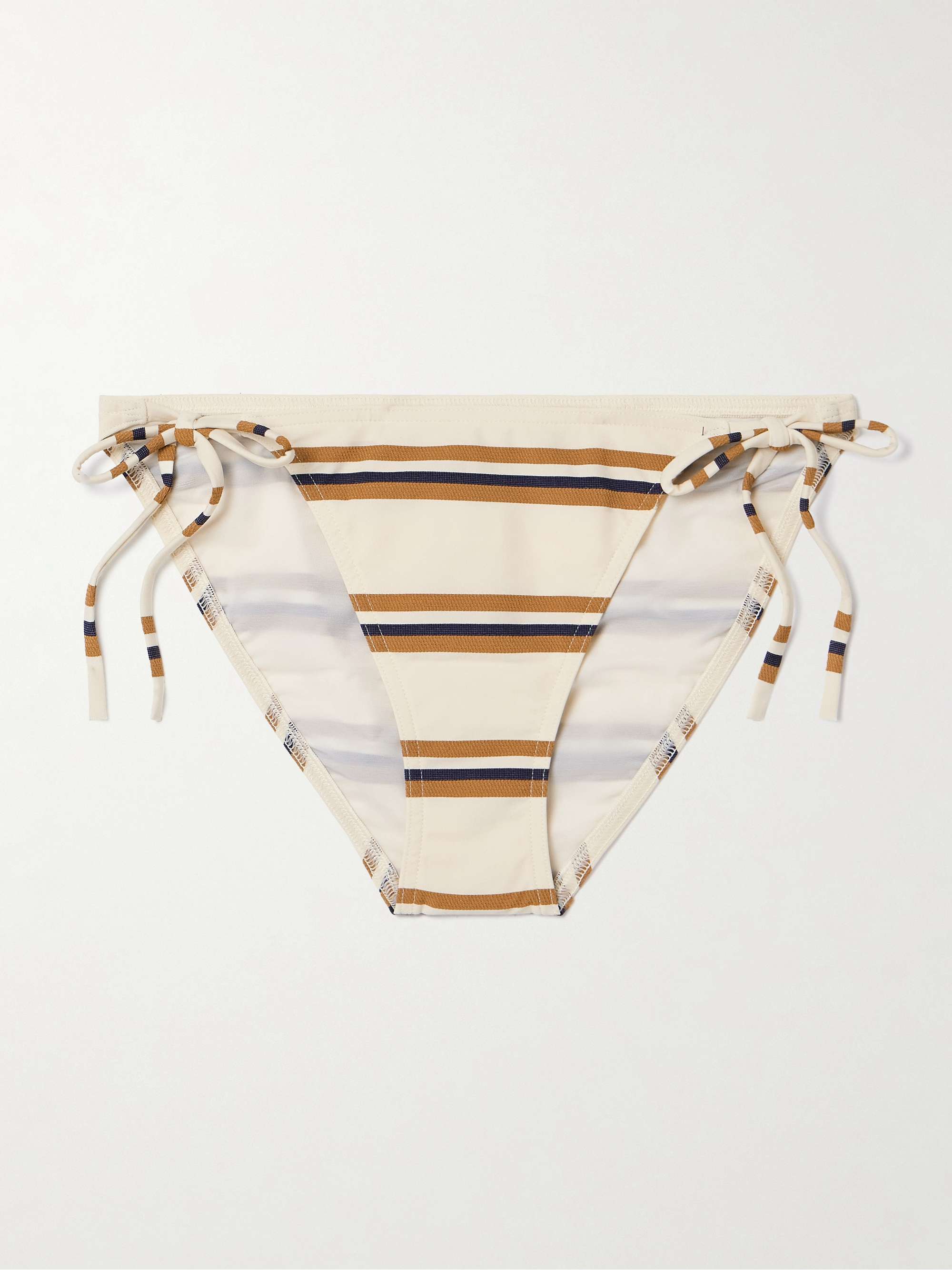 Mariniere Navy Striped Bikini Briefs