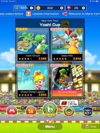 Mario Kart Tour screenshot Yoshi Cup