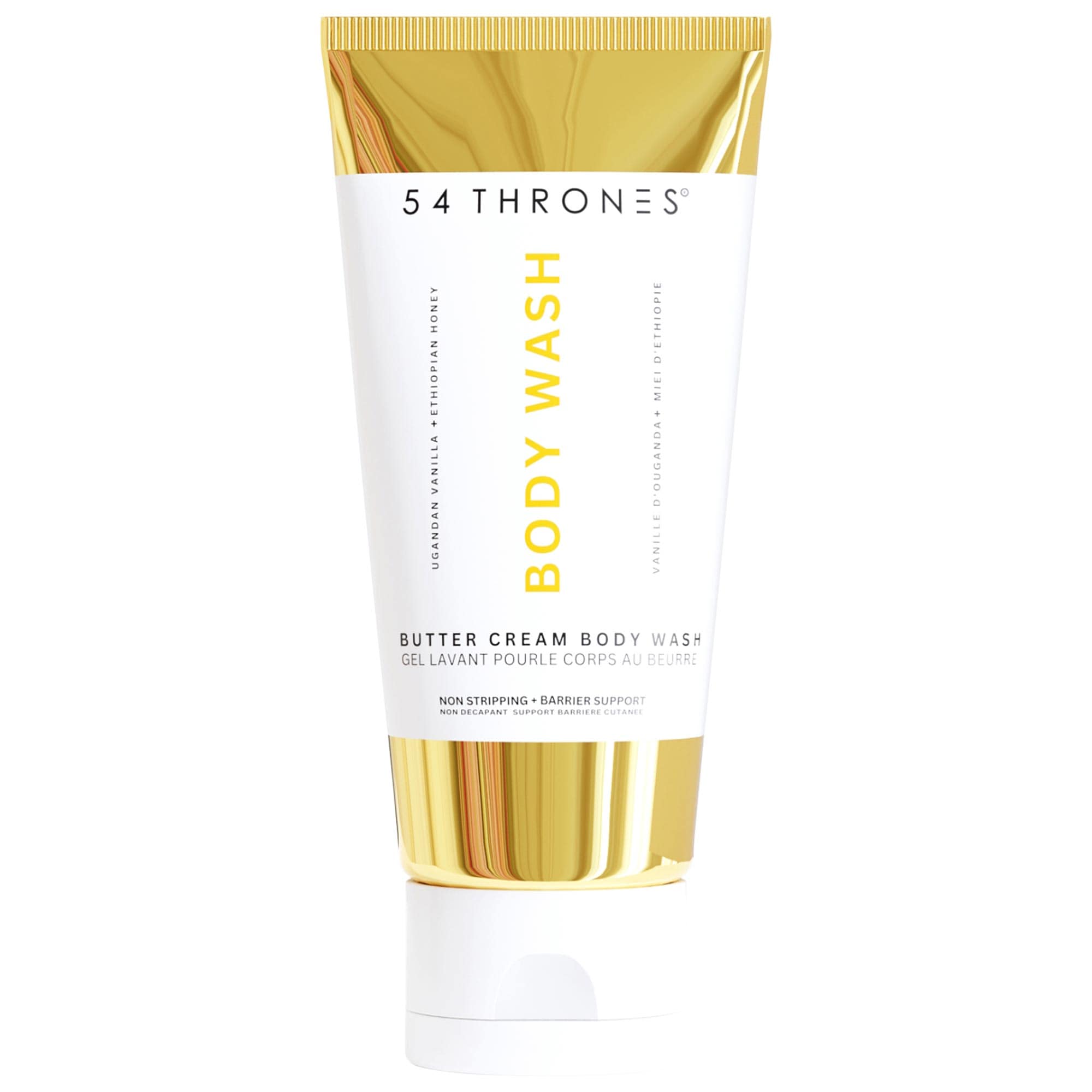 Moisturizing Butter Cream Body Wash - Non-Stripping With Shea Butter, Ceramides and Niacinamide