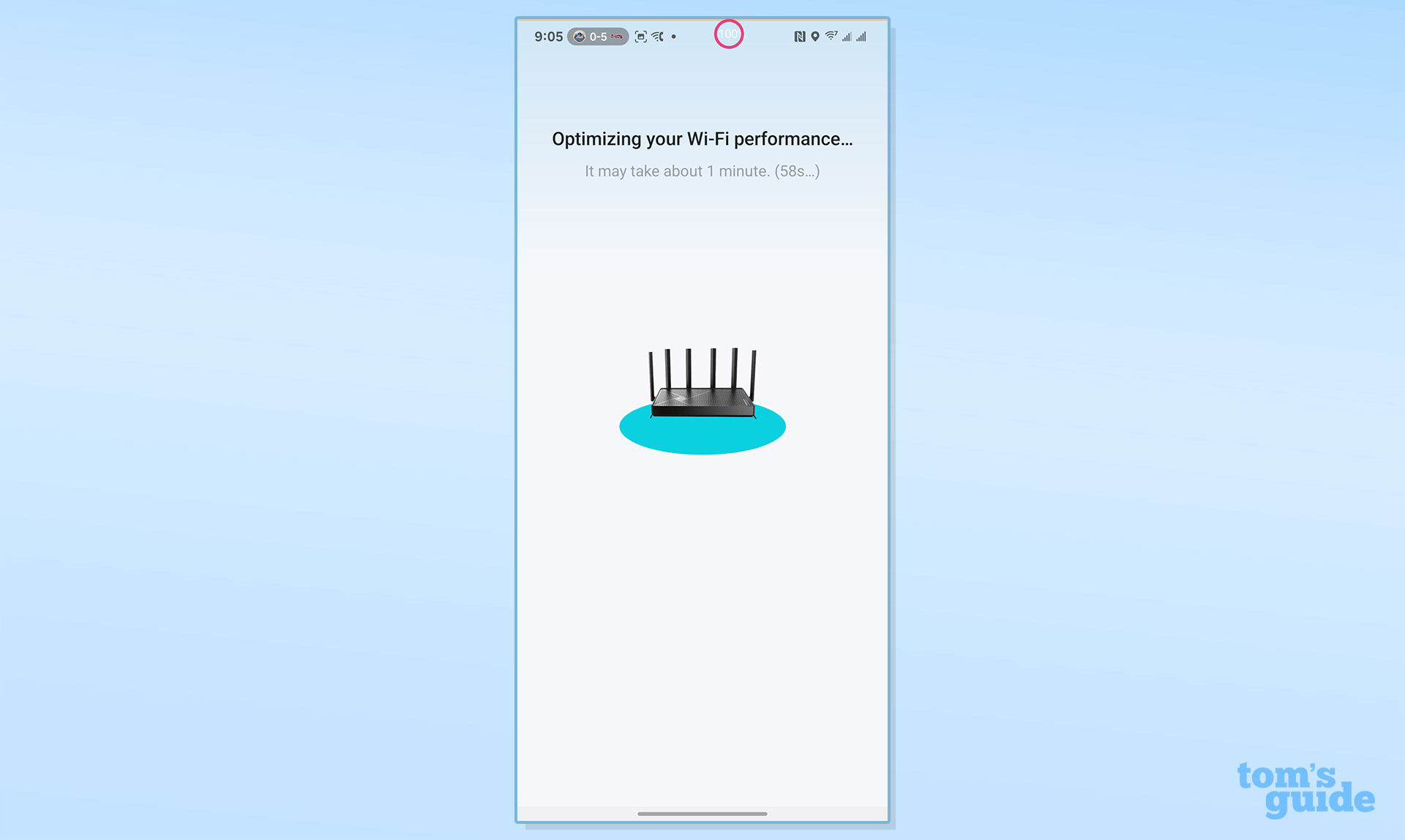TP-Link Archer BE9700 app screenshot