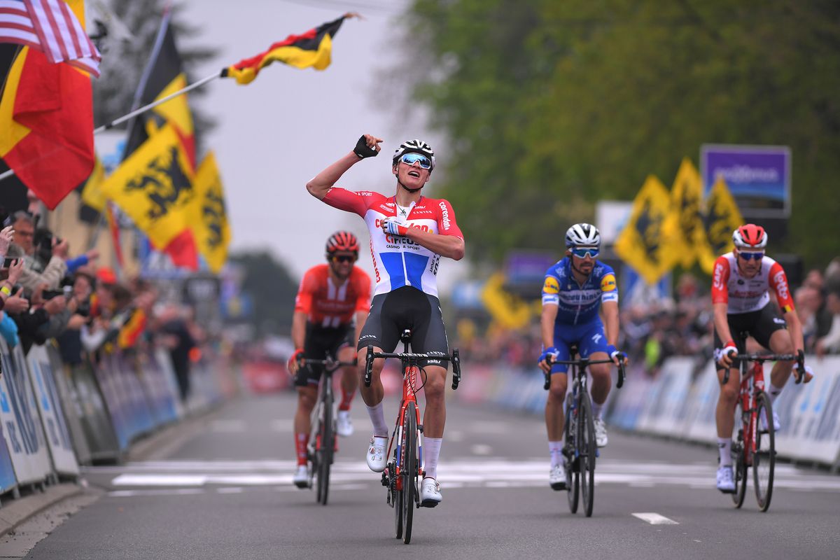 Mathieu van der Poel shows incredible strength to win De Brabantse Pijl 2019